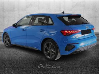 Audi A3 SPB 35 TDI S tronic S line edition Blu/Azzurro usata Pieve di Cento