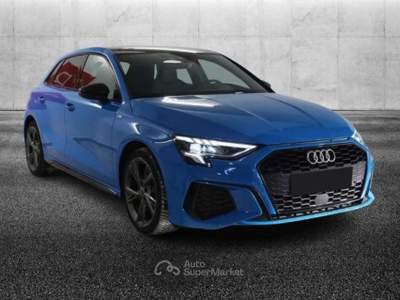 Audi A3 SPB 35 TDI S tronic S line edition Blu/Azzurro usata Pieve di Cento