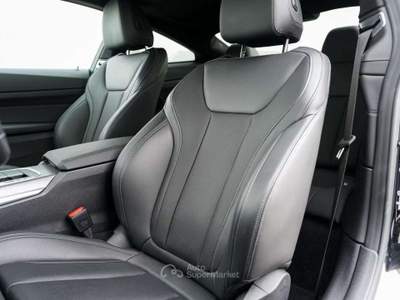 BMW Serie 4 420d 420 420d Coupe mhev 48V MSport Pro auto Nero usata Roma