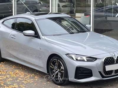 BMW Serie 4 430i 430 430i Coupe xdrive MSport auto FACELIFT HUD TETTO Nero usata Roma