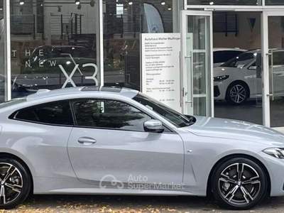 BMW Serie 4 430i 430 430i Coupe xdrive MSport auto FACELIFT HUD TETTO Nero usata Roma