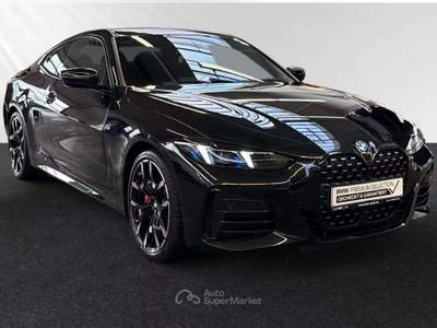 BMW Serie 4 420i 420 420i Coupe MSport auto Nero usata Roma
