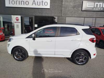 Ford EcoSport 1.0 Ecoboost 125cv S&S ST-Line Bianco usata Cherasco
