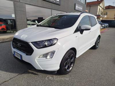 Ford EcoSport 1.0 Ecoboost 125cv S&S ST-Line Bianco usata Cherasco