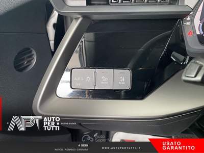 Audi A3 A3 Sportback 35 2.0 tdi Business Advanced s-tronic Nero usata Napoli