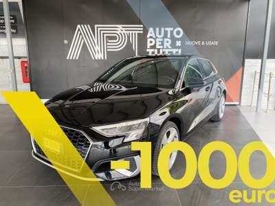 Audi A3 A3 Sportback 35 2.0 tdi Business Advanced s-tronic Nero usata Napoli