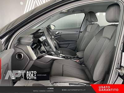 Audi A3 A3 Sportback 35 2.0 tdi Business Advanced s-tronic Nero usata Napoli