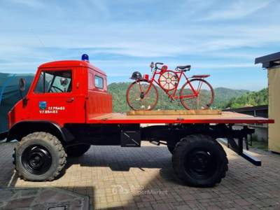 Mercedes-Benz Unimog 404 Unimog 2.2 6 cil. 4x4 Mezzo da lavoro ASI/CRS Rosso usata Marradi