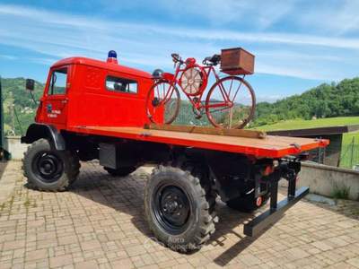 Mercedes-Benz Unimog 404 Unimog 2.2 6 cil. 4x4 Mezzo da lavoro ASI/CRS Rosso usata Marradi