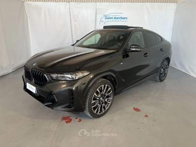 BMW X6 xDrive 30d 48V Msport TETTO- IVA ESPOSTA Nero usata Monticello d'Alba