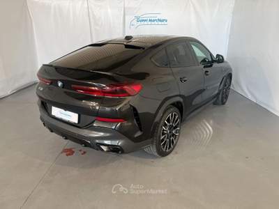 BMW X6 xDrive 30d 48V Msport TETTO- IVA ESPOSTA Nero usata Monticello d'Alba