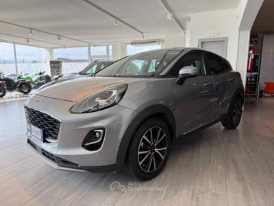 Ford Puma 1.0 EcoBoost Hybrid 125 CV S&S Titanium Argento usata Massarosa