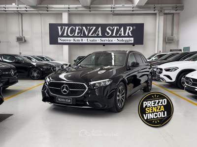 Mercedes-Benz Classe E d MHV S.W. ADVANCED SPORT Nero usata Altavilla Vicentina