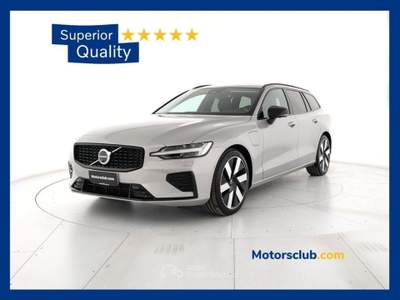 Volvo V60 T6 Plug-in Hybrid AWD automatico Ultra Dark Argento usata Modena