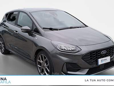 Ford Fiesta  - fiesta 5p 1.0 ecoboost h st-line 125cv Grigio usata Marcianise