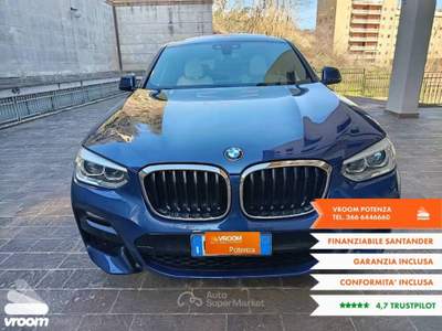 BMW X4 X4 xDrive20d 48V Msport Blu/Azzurro usata Potenza