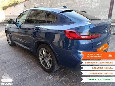 BMW X4 X4 xDrive20d 48V Msport Blu/Azzurro usata Potenza