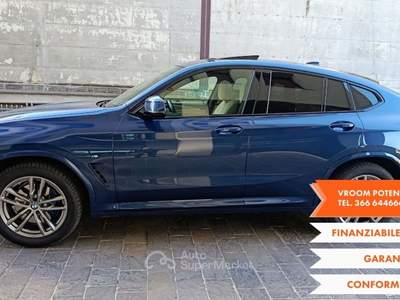 BMW X4 X4 xDrive20d 48V Msport Blu/Azzurro usata Potenza