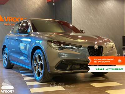Alfa Romeo Stelvio Stelvio 2.2 Turbodiesel 160 CV AT8 RWD Sprint Grigio usata San Gavino Monreale