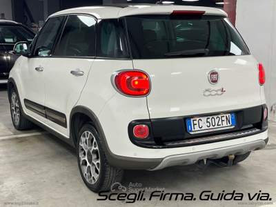 Fiat 500L 500L 1.6 MJT 105 CV Trekking|TETTO APRIBILE|GANCIO TRAINO Bianco usata Civita Castellana