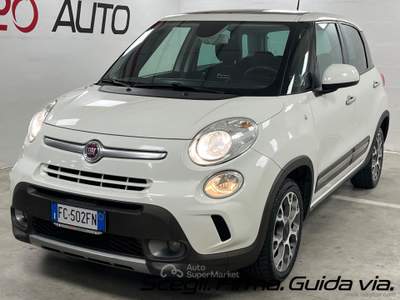 Fiat 500L 500L 1.6 MJT 105 CV Trekking|TETTO APRIBILE|GANCIO TRAINO Bianco usata Civita Castellana