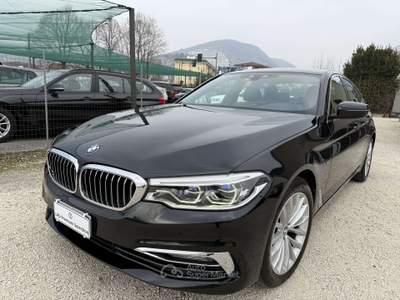 BMW Serie 5 520d 520 Serie 5 G30 Berlina 520d Luxury  Navi+Led+Pelle Grigio usata Rezzato