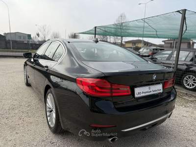 BMW Serie 5 520d 520 Serie 5 G30 Berlina 520d Luxury  Navi+Led+Pelle Grigio usata Rezzato