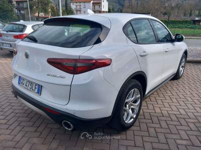 Alfa Romeo Stelvio Stelvio 2.2 t 160 Cv AT8 RWD Business PREZZO REALE Bianco usata Corciano