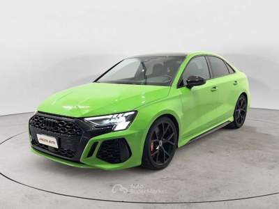 Audi RS 3 A3 Sedan 2.5 tfsi quattro s-tronic CARBO CERAMICI Verde usata Milano