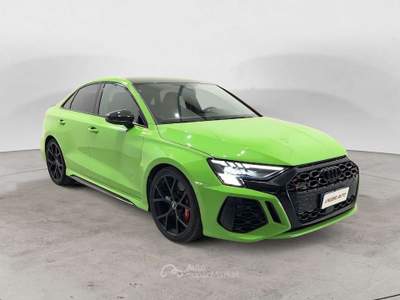Audi RS 3 A3 Sedan 2.5 tfsi quattro s-tronic CARBO CERAMICI Verde usata Milano