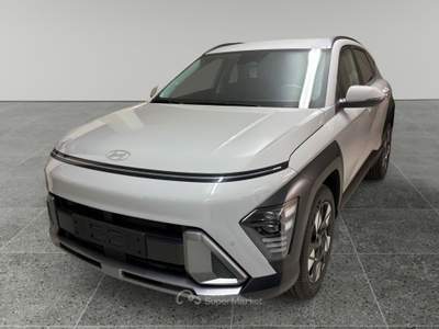 Hyundai Kona 1.0 T-GDI Hybrid 48V iMT Xline Grigio usata Collegno