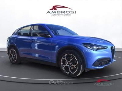 Alfa Romeo Stelvio 2.2 t Sprint Q4 210cv auto Blu/Azzurro usata Corciano