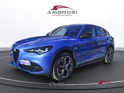 Alfa Romeo Stelvio 2.2 t Sprint Q4 210cv auto Blu/Azzurro usata Corciano