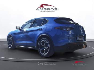Alfa Romeo Stelvio 2.2 t Sprint Q4 210cv auto Blu/Azzurro usata Corciano