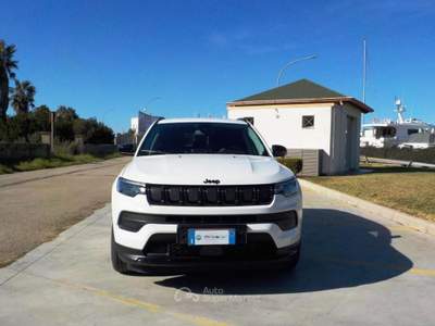 Jeep Compass 1.6 Multijet II 2WD Night Eagle Bianco usata Gallipoli