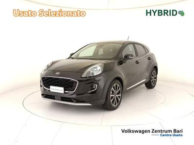 Ford Puma 1.0 ecoboost h st-line s&s 125cv Nero usata Bari