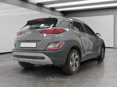 Hyundai Kona HEV 1.6 DCT XTech Grigio usata Fossano