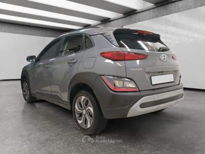 Hyundai Kona HEV 1.6 DCT XTech Grigio usata Fossano