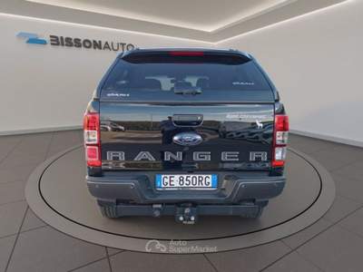 Ford Ranger 2.0 tdci double cab wildtrak 213cv Nero usata Grumolo delle Abbadesse