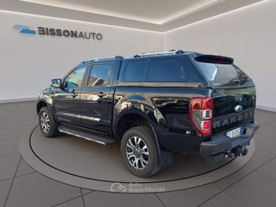 Ford Ranger 2.0 tdci double cab wildtrak 213cv Nero usata Grumolo delle Abbadesse
