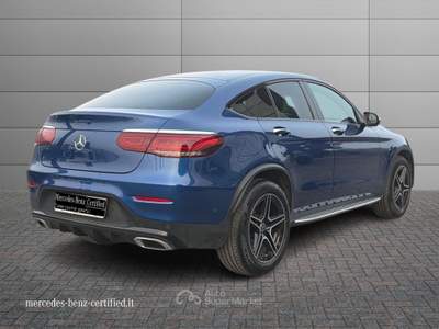 Mercedes-Benz GLC Glc coupe 220 d premium 4matic auto Blu/Azzurro usata Rivoli
