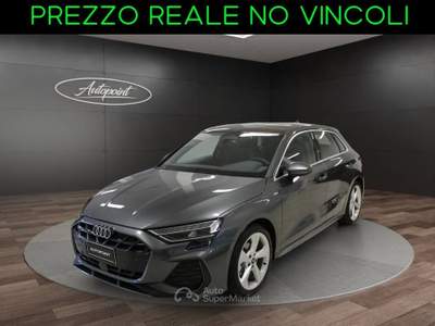 Audi A3 A3 SPB TDI 110 kW S tronic S line edition #TETTOPANORAMICO #SONOS Grigio usata Venezia