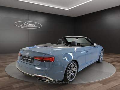 Audi A5 A5 Cabrio 40 TDI quattro S tronic S line edition Grigio usata Venezia