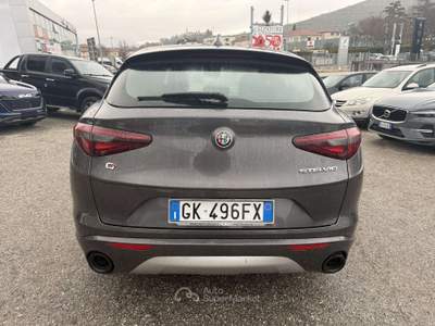 Alfa Romeo Stelvio Stelvio 2020 2.2 t Ti Q4 210cv auto Argento usata Foligno