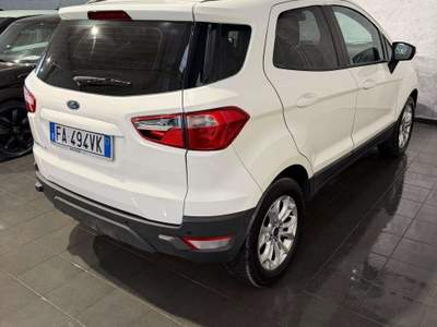 Ford EcoSport 1.5 Benzina Titanium AUTOMATICA NEOPATENTATI Bianco usata Cornaredo
