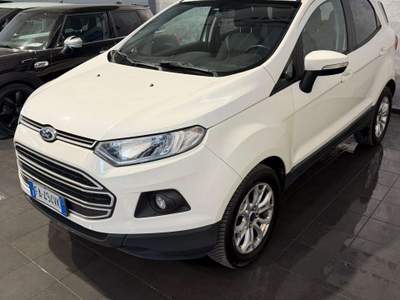 Ford EcoSport 1.5 Benzina Titanium AUTOMATICA NEOPATENTATI Bianco usata Cornaredo