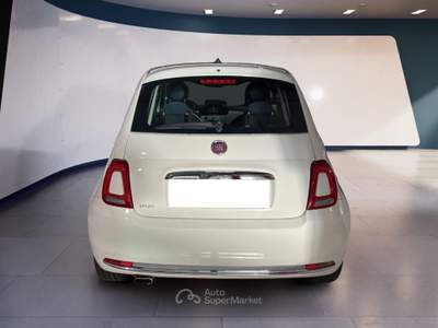 Fiat 500 III 2015 1.2 Lounge s&s 69cv my19 Bianco usata Torino