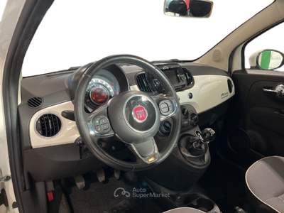 Fiat 500 III 2015 1.2 Lounge s&s 69cv my19 Bianco usata Torino