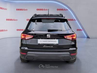 Seat Arona 1.0 TSI 95 HP BLACK EDITION UNIPROPRIETARIO Nero usata Udine