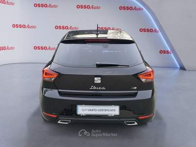 Seat Ibiza 1.0 BENZINA 95 HP FR NEOPATENTATI Nero usata Udine
